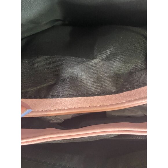 Kurgool Women's Purse Top Handle Shoulder Satchel Light Pink with Detachable Str - Picture 3 of 9